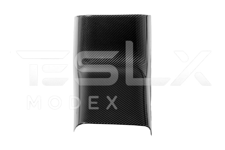 2020-23 Tesla Model 3 &amp; 20-24 Y Carbon Fiber Interior Rear Anti-Kick Plate Cover