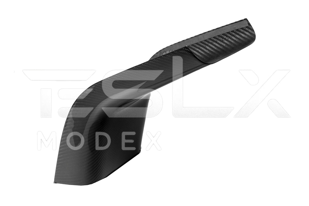 2020-23 Tesla Model 3 &amp; 20-24 Y Carbon Fiber Interior Rear Anti-Kick Plate Cover