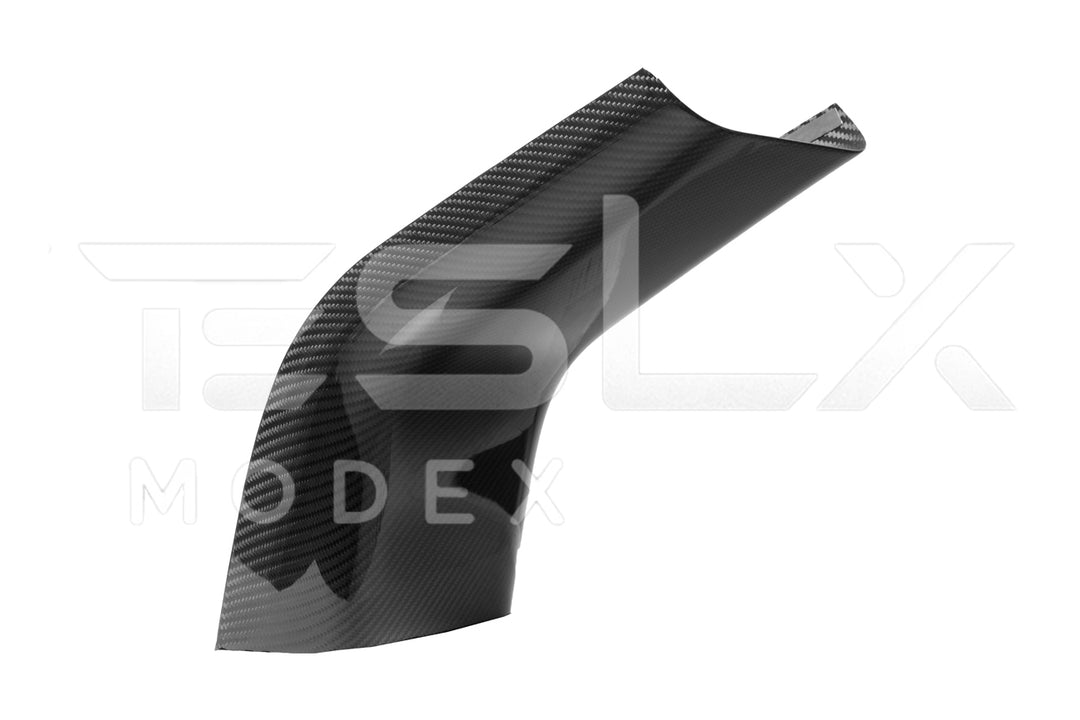 2020-23 Tesla Model 3 &amp; 20-24 Y Carbon Fiber Interior Rear Anti-Kick Plate Cover
