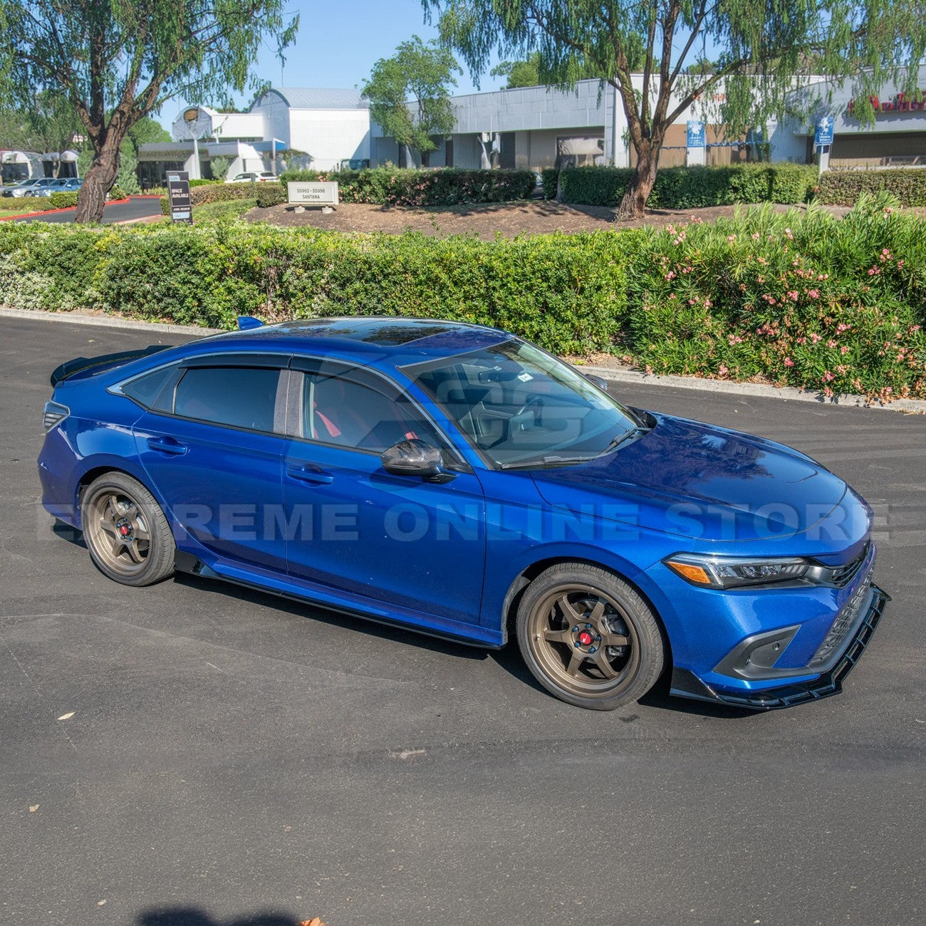 2022-24 Honda Civic Front Bumper Lip Splitter