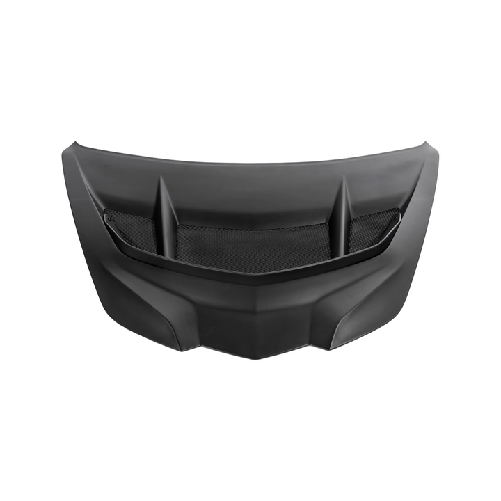 Corvette C8 ZR1 MATTE BLACK Front Bumper Vented Extractor Hood