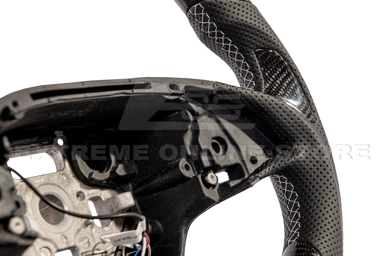 Corvette C7 LED Digital Carbon Fiber Steering Wheel