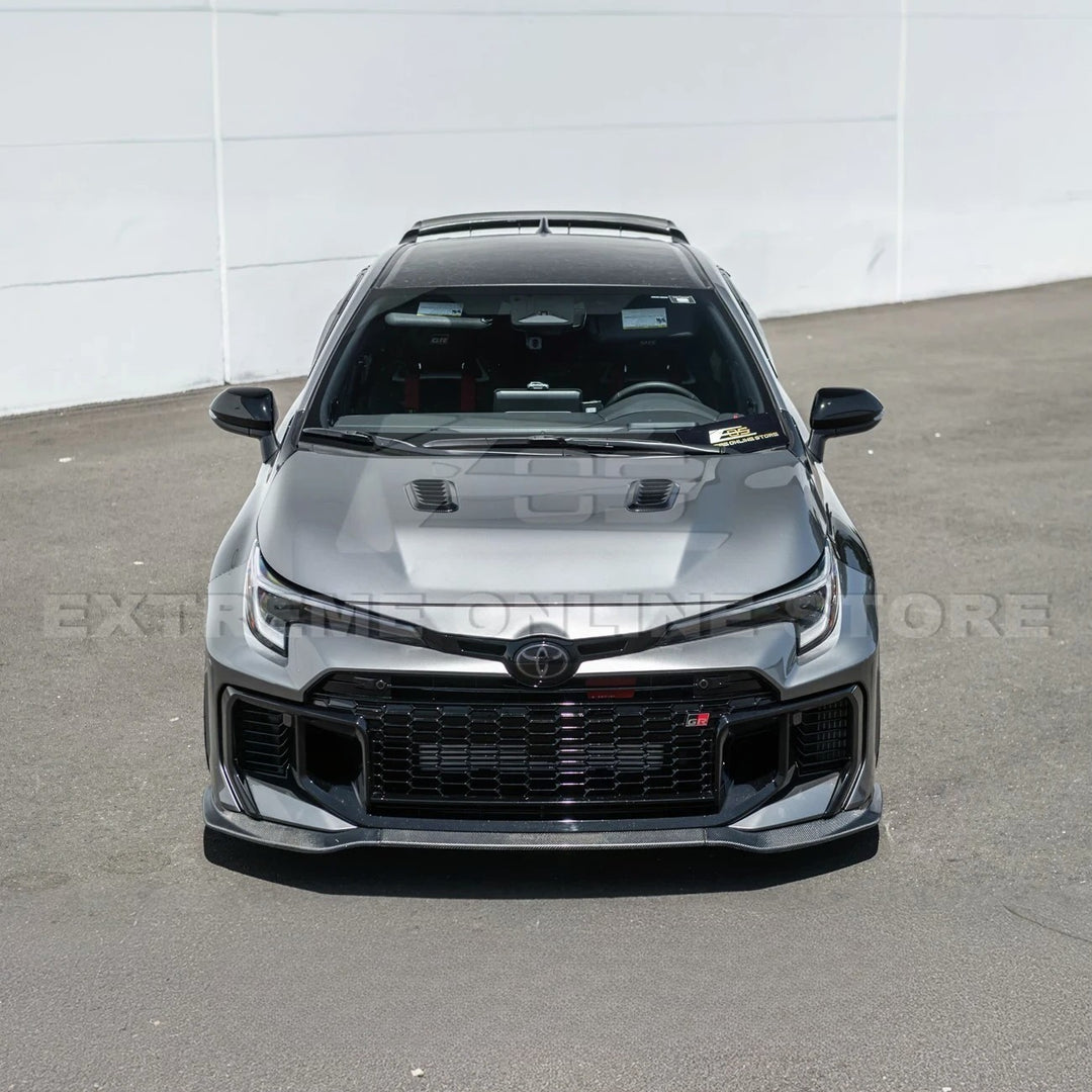 2025-Up GR Corolla GR Package Front Splitter Lip w/ Side Skirts