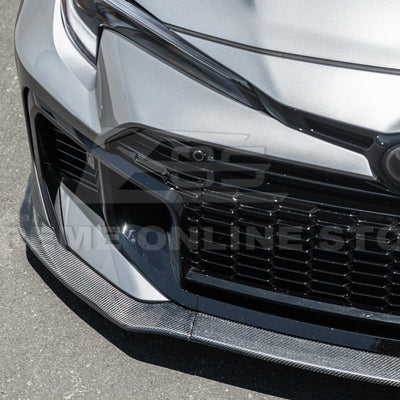 2025-Up GR Corolla GR Package Front Splitter Lip w/ Side Skirts