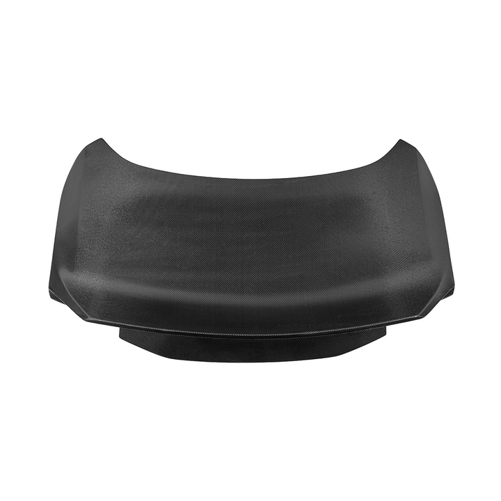 2024-Up Ford Mustang S650 | Super Snake Style Carbon Fiber Rear Trunk Lid with Integrated Spoiler