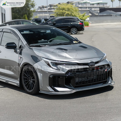 2025-Up GR Corolla GR Package Front Splitter Lip w/ Side Skirts