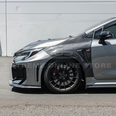 2025-Up GR Corolla GR Package Front Splitter Lip w/ Side Skirts