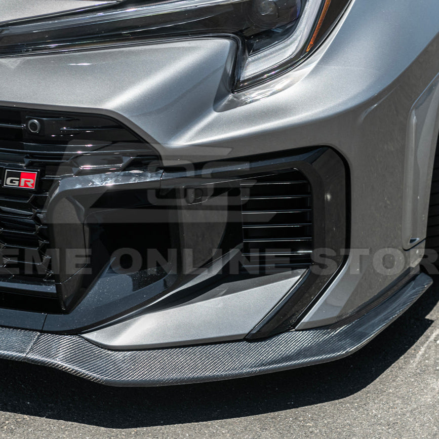 2025-Up GR Corolla GR Package Front Splitter Lip w/ Side Skirts