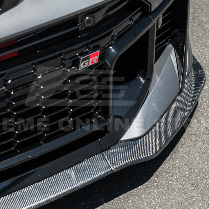 2025-Up GR Corolla GR Package Front Splitter Lip w/ Side Skirts