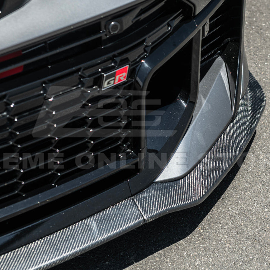 2025-Up GR Corolla GR Package Front Splitter Lip w/ Side Skirts