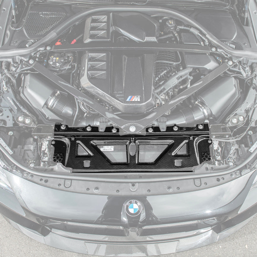 BMW G87 G80 G82 M2 M3 M4 | DRY Carbon Fiber Water Tank Radiating Plate Cover Trim