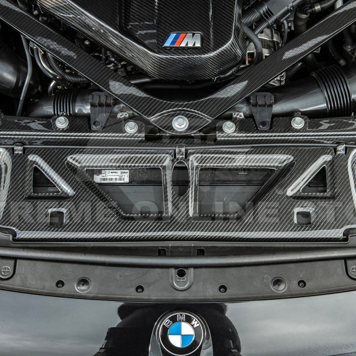 2021-Up BMW G80 M3 G82 M4 DRY Carbon Fiber Engine Strut Brace Bracket Tower Bars
