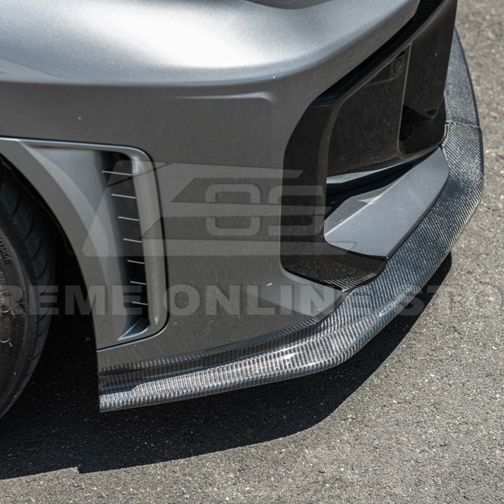 2025-Up GR Corolla GR Package Front Splitter Lip w/ Side Skirts