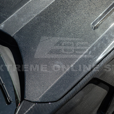 2024-Up Ford Mustang Front Super Snake Style Bumper Hood Vented Cover