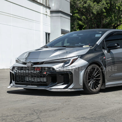 2025-Up GR Corolla GR Package Front Splitter Lip w/ Side Skirts