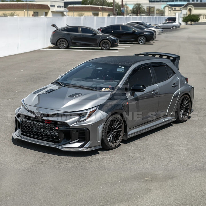 2025-Up GR Corolla GR Package Front Splitter Lip w/ Side Skirts