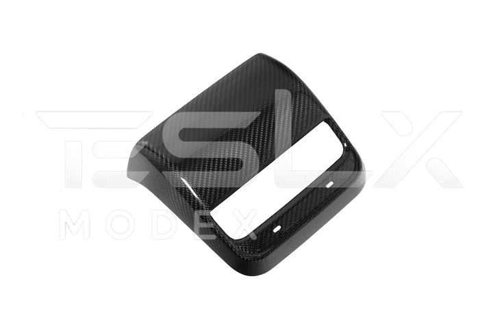 2020-23 Tesla Model 3 &amp; 20-24 Y Carbon Fiber Interior Rear Air Outlet Cover