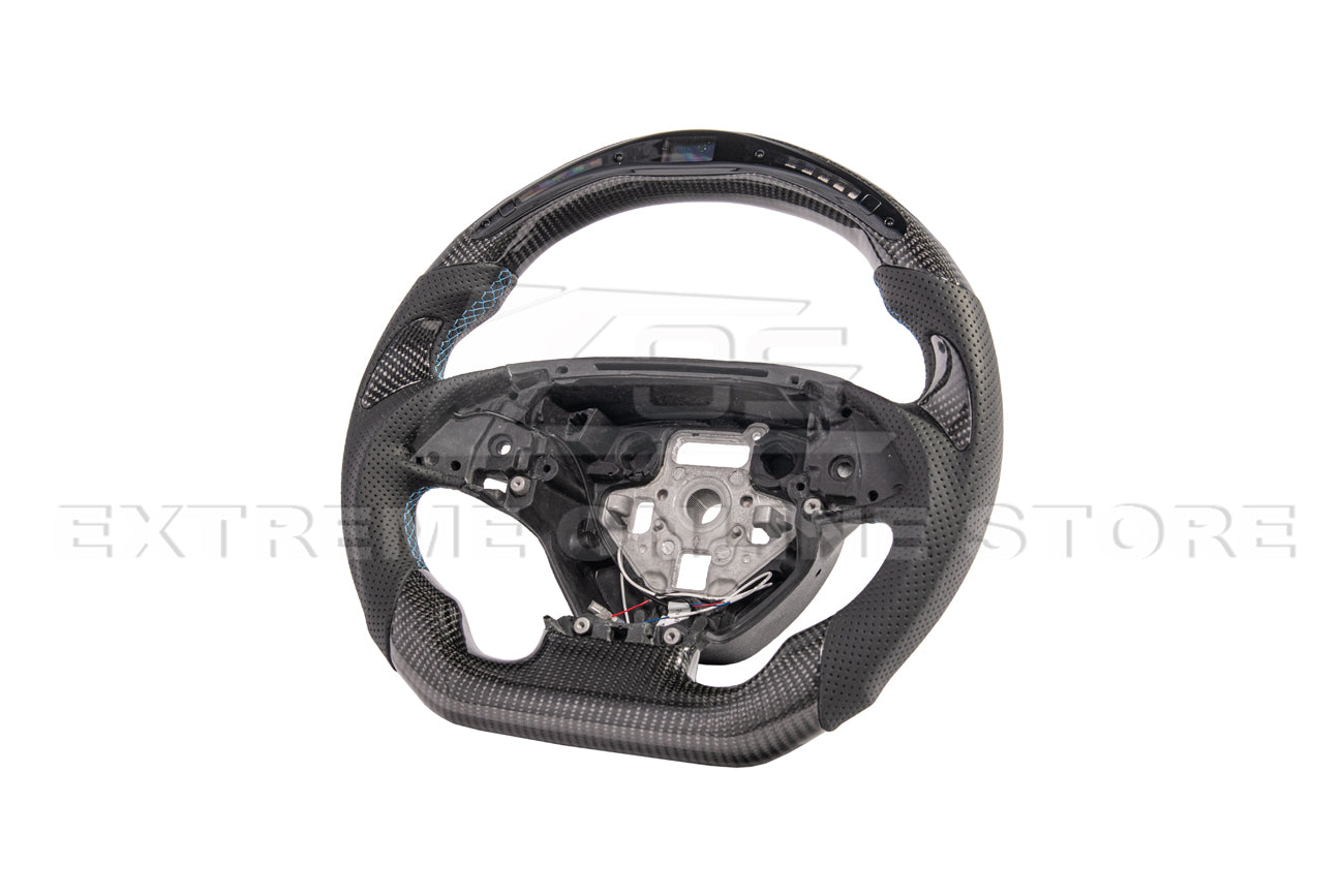 Corvette C7 LED Digital Carbon Fiber Steering Wheel