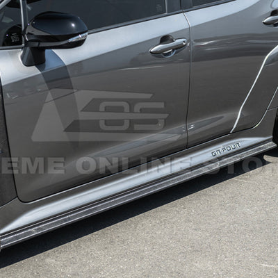 2025-Up GR Corolla GR Package Front Splitter Lip w/ Side Skirts