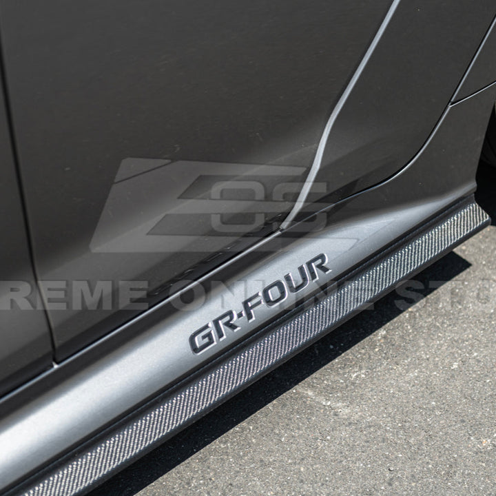 2025-Up GR Corolla GR Package Front Splitter Lip w/ Side Skirts