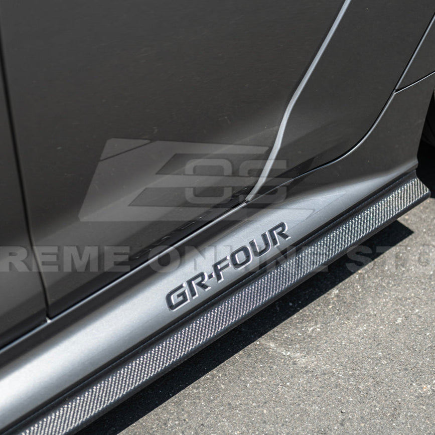 2025-Up GR Corolla GR Package Front Splitter Lip w/ Side Skirts