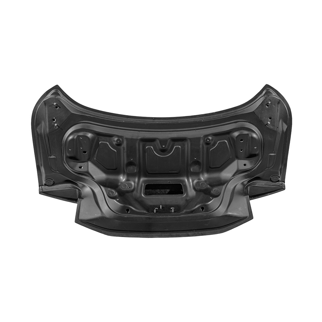 2024-Up Ford Mustang S650 | Super Snake Style Carbon Fiber Rear Trunk Lid with Integrated Spoiler