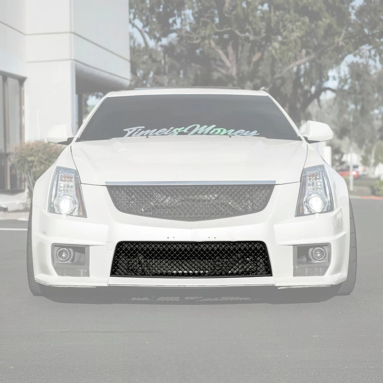 2009-15 Cadillac CTS-V Factory Style Front Lower Badgeless Grille