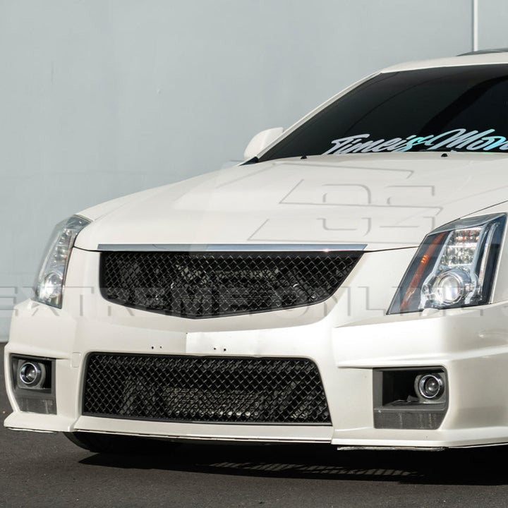 2009-15 Cadillac CTS-V Factory Style Front Lower Badgeless Grille