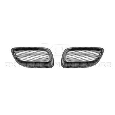 2004-06 Pontiac GTO Dry Carbon Fiber Replacement Front Mesh Grille Insert