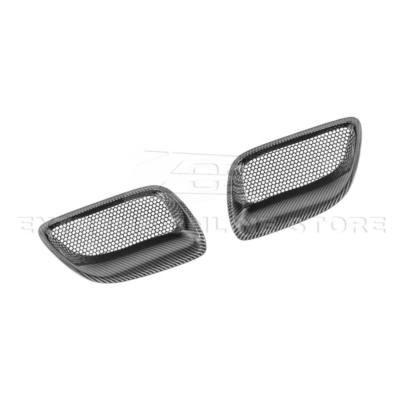 2004-06 Pontiac GTO Dry Carbon Fiber Replacement Front Mesh Grille Insert
