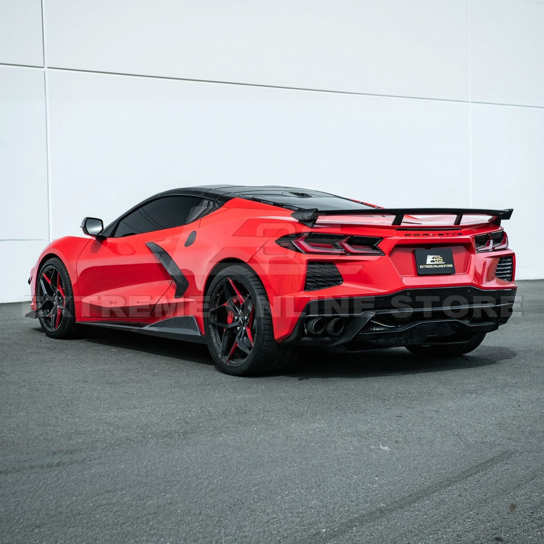 2020-Up Corvette C8 Z51 Facelifted Rear Trunk High Wing Spoiler