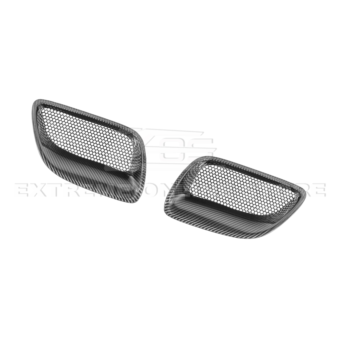 2004-06 Pontiac GTO Dry Carbon Fiber Replacement Front Mesh Grille Insert