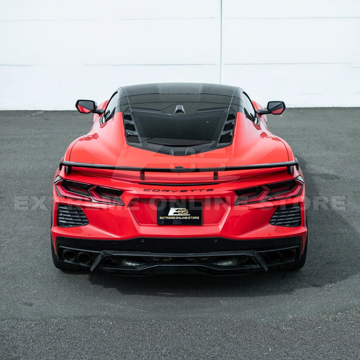 2020-Up Corvette C8 Z51 Facelifted Rear Trunk High Wing Spoiler