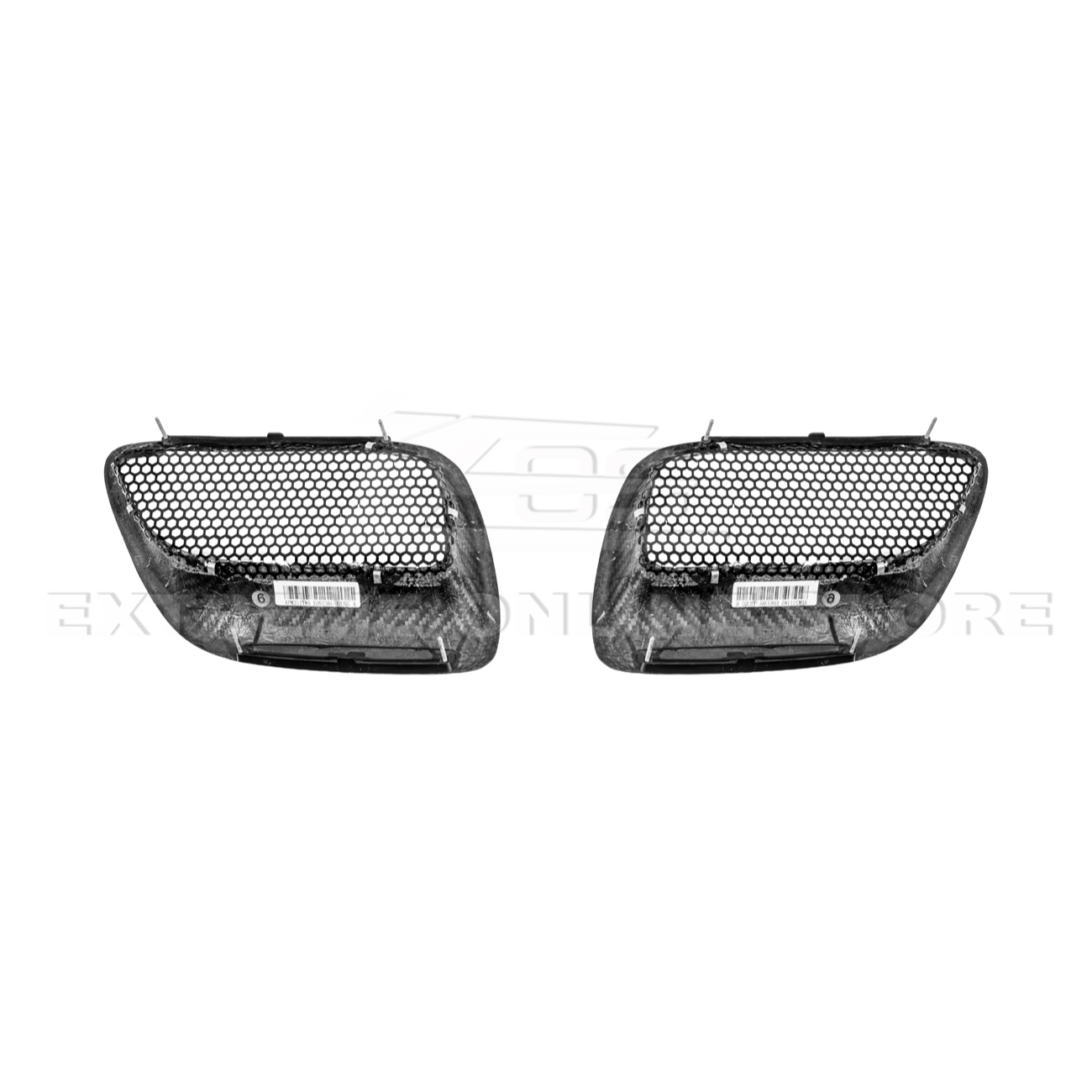 2004-06 Pontiac GTO Dry Carbon Fiber Replacement Front Mesh Grille Insert