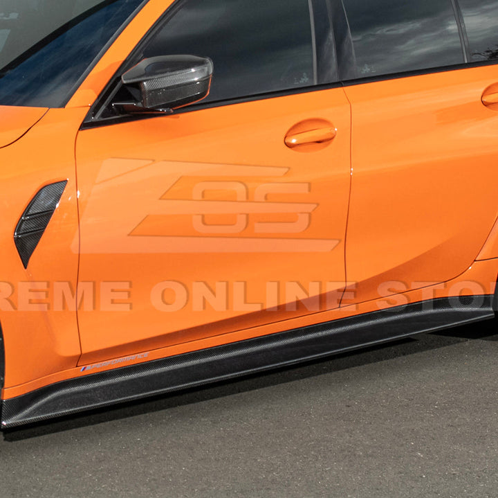 2021-Up BMW G80 M3 | 3D Style Add-On Side Skirts Panel Extension