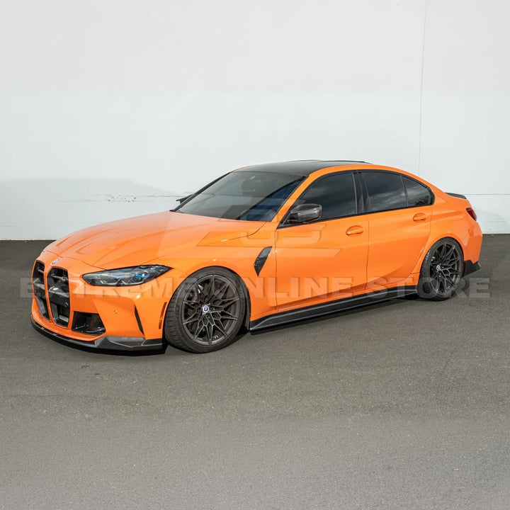 2021-Up BMW G80 M3 | 3D Style Add-On Side Skirts Panel Extension