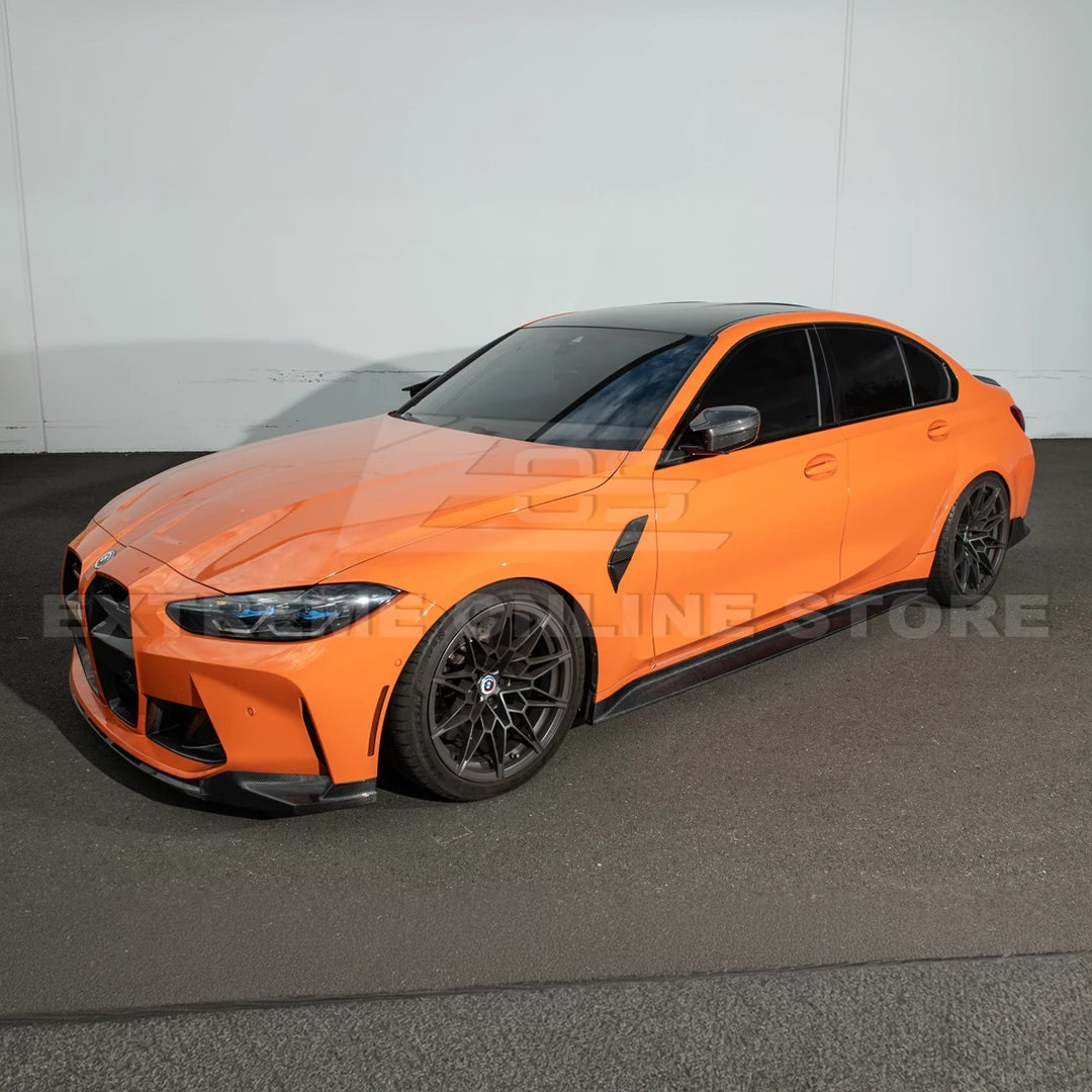 2021-Up BMW G80 M3 | 3D Style Add-On Side Skirts Panel Extension