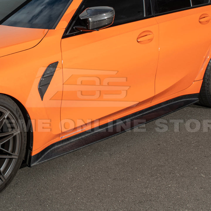 2021-Up BMW G80 M3 | 3D Style Add-On Side Skirts Panel Extension