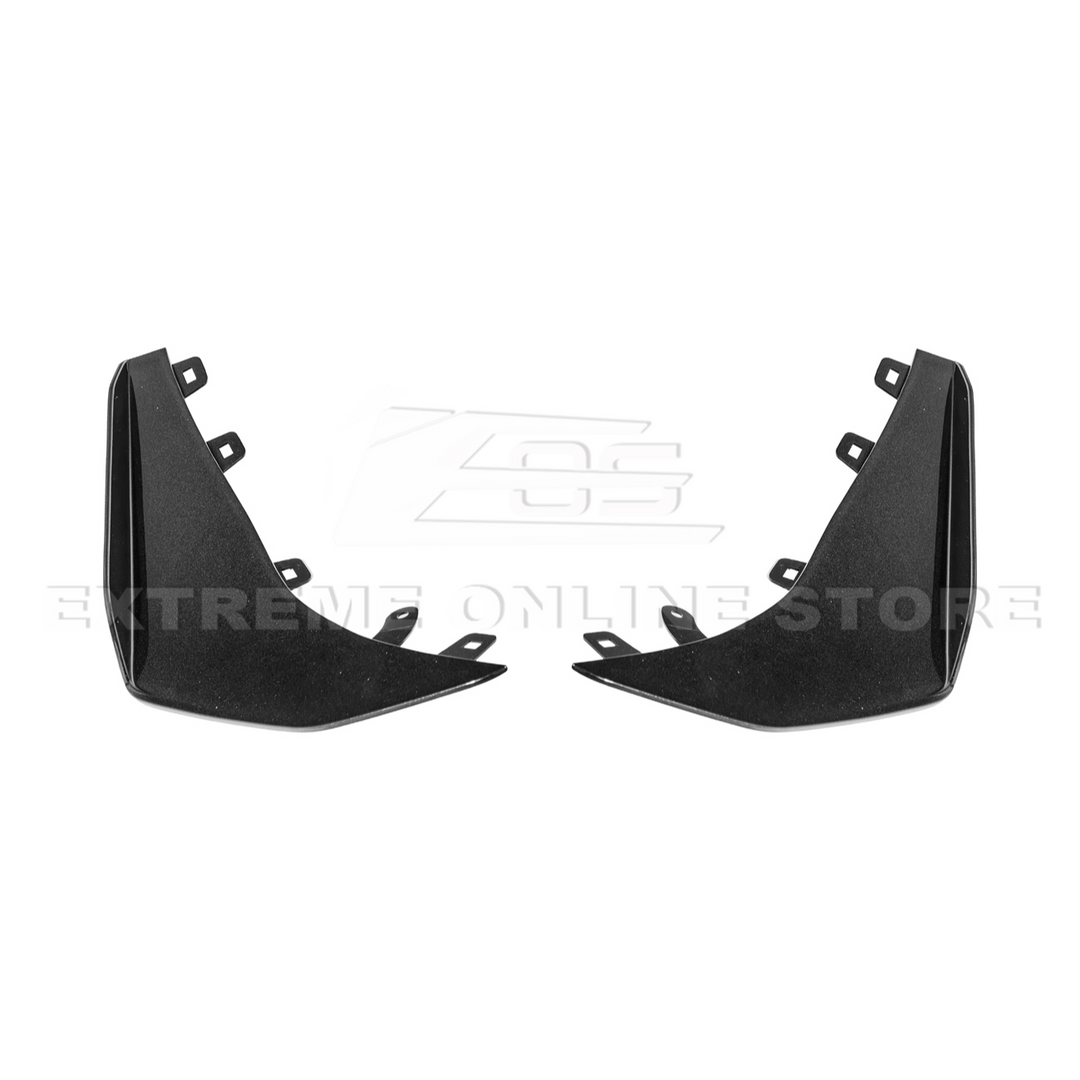 Chevrolet Corvette C8 Z06 / E-Ray DRY CARBON FIBER Front Side Canards