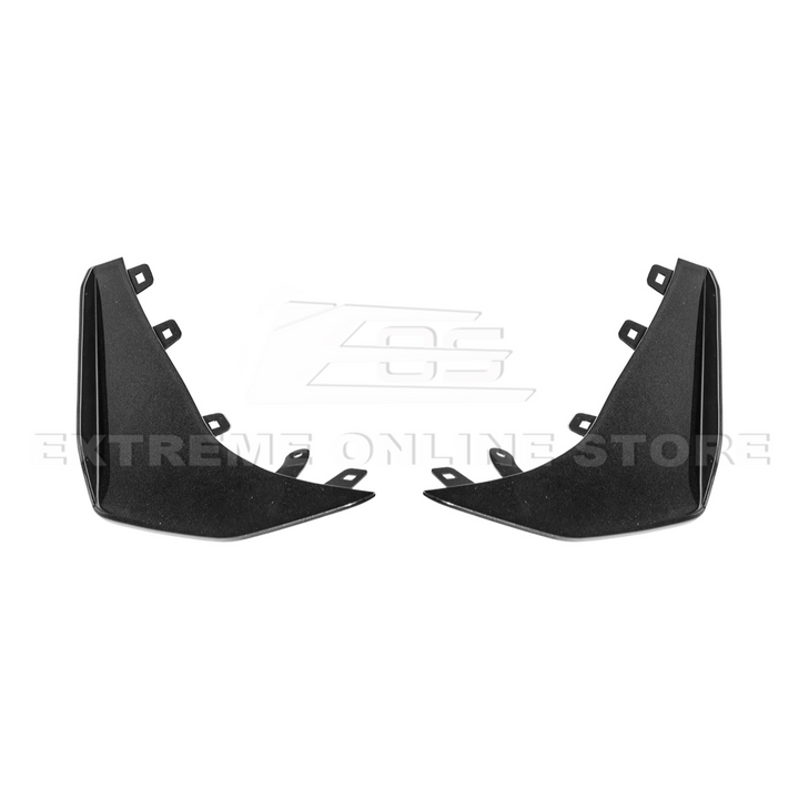 Chevrolet Corvette C8 Z06 / E-Ray DRY CARBON FIBER Front Side Canards