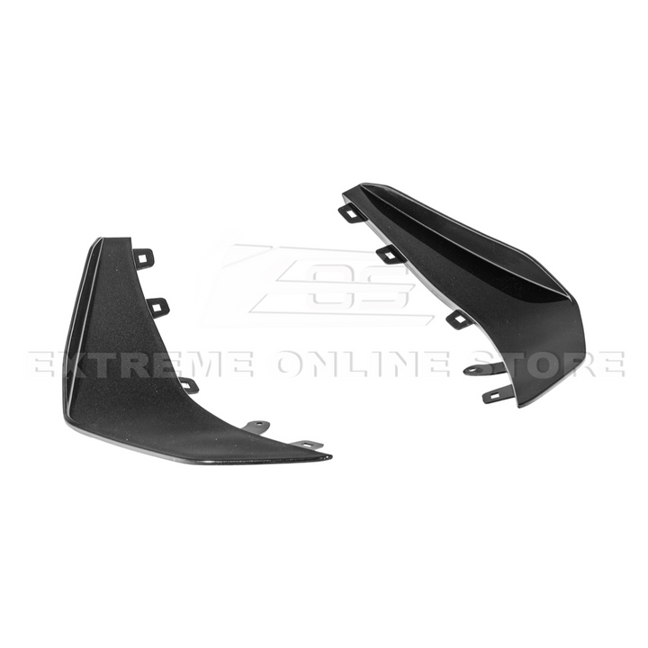 Chevrolet Corvette C8 Z06 / E-Ray DRY CARBON FIBER Front Side Canards