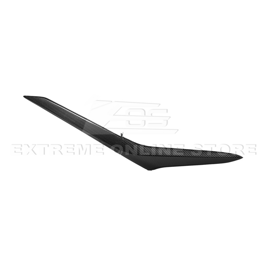 Corvette C8 Z06 DRY CARBON FIBER Replacement Side Door Garnish