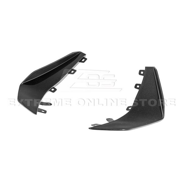 Chevrolet Corvette C8 Z06 / E-Ray DRY CARBON FIBER Front Side Canards