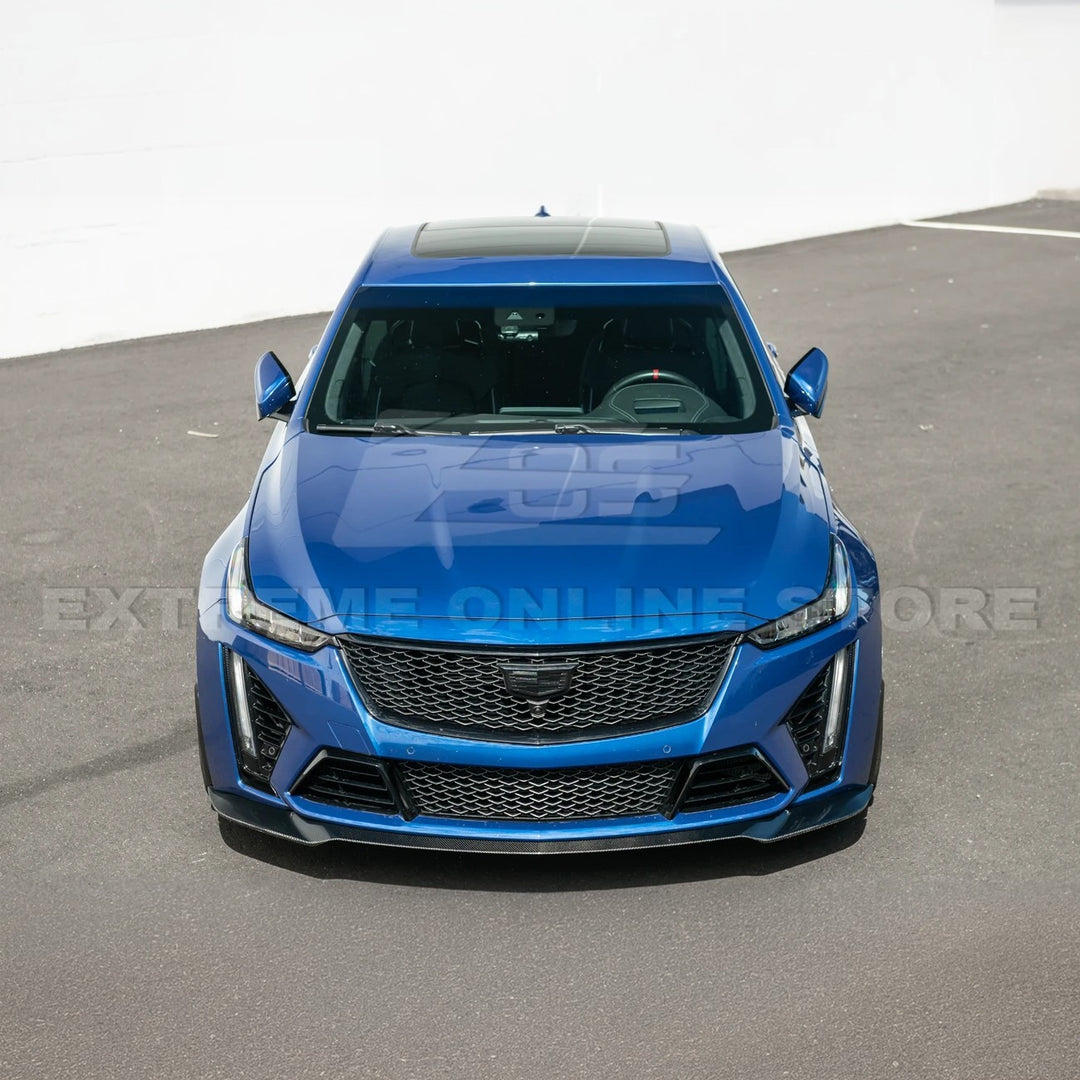 2020-24 Cadillac CT5-V Blackwing Front Lip Splitter &amp; Winglets