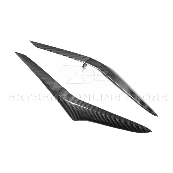 Corvette C8 Z06 DRY CARBON FIBER Replacement Side Door Garnish