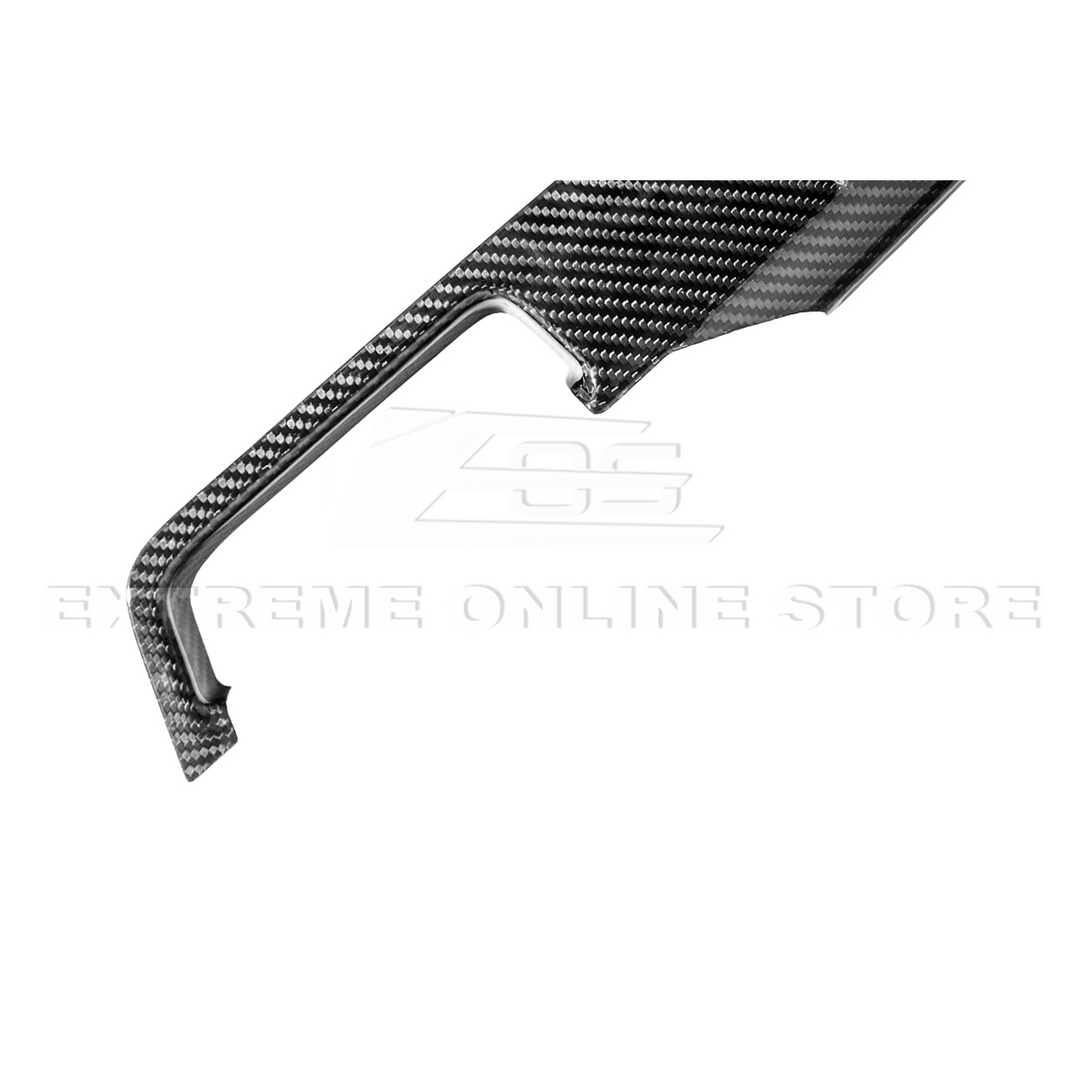 2015-up Ford Mustang DRY Carbon Fiber Side Door Glass Lifting Panel