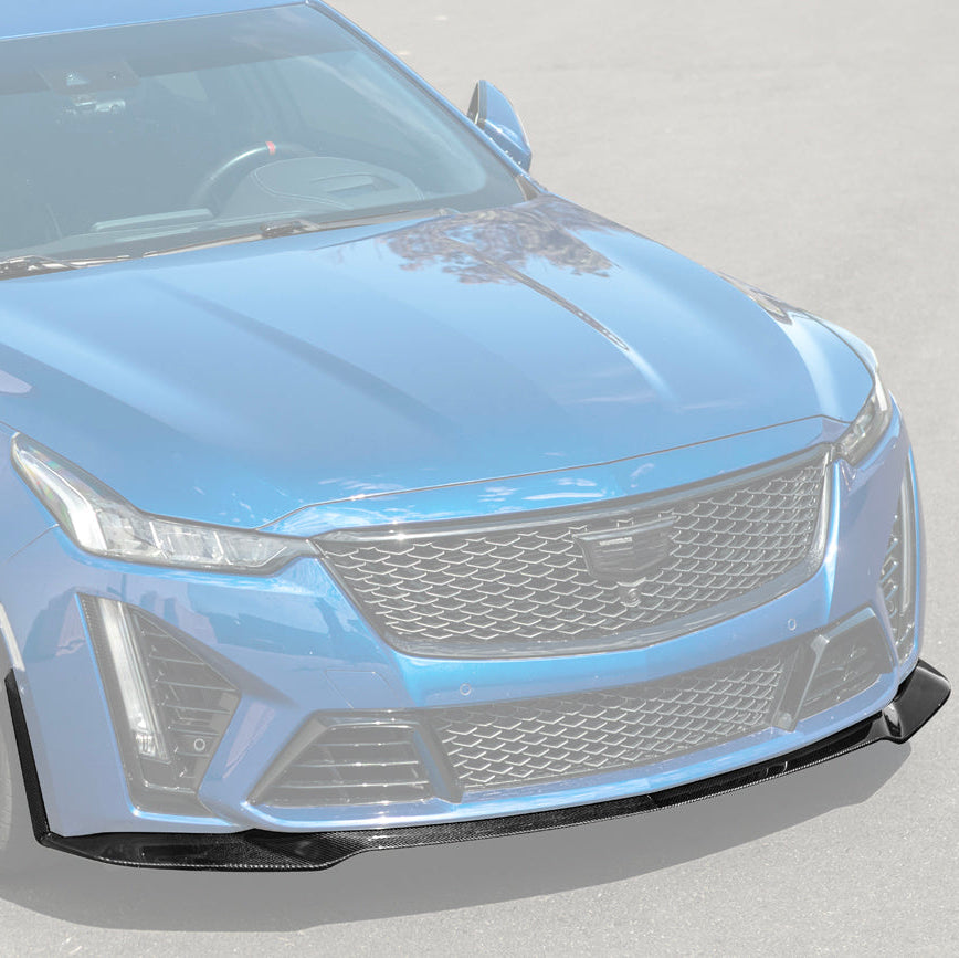 2020-24 Cadillac CT5-V Blackwing Front Lip Splitter &amp; Winglets