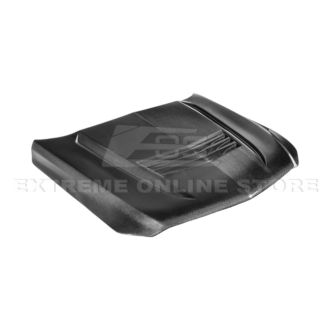 2020-Up Cadillac CT5 V | Blackwing CARBON FIBER Front Bumper Hood Vented Cover