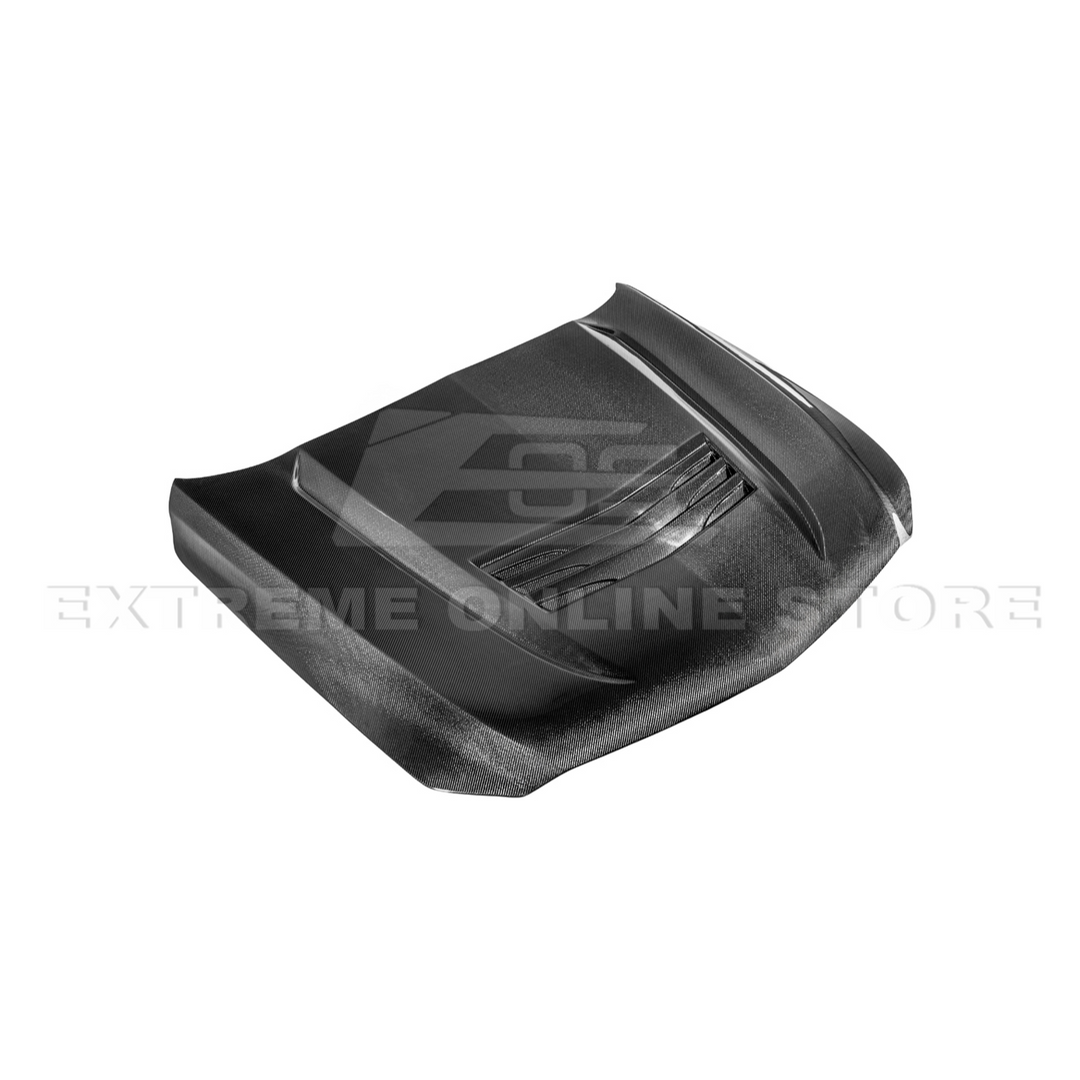 2020-Up Cadillac CT5 V | Blackwing CARBON FIBER Front Bumper Hood Vented Cover