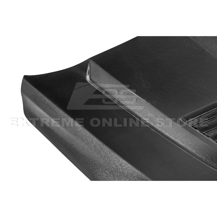 2020-Up Cadillac CT5 V | Blackwing CARBON FIBER Front Bumper Hood Vented Cover